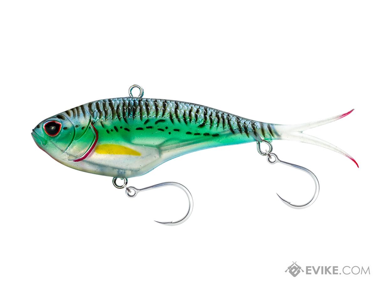 Nomad Design Vertrex Max Vibe Fishing Jig (Color: Silver Green Mackerel / 130mm)