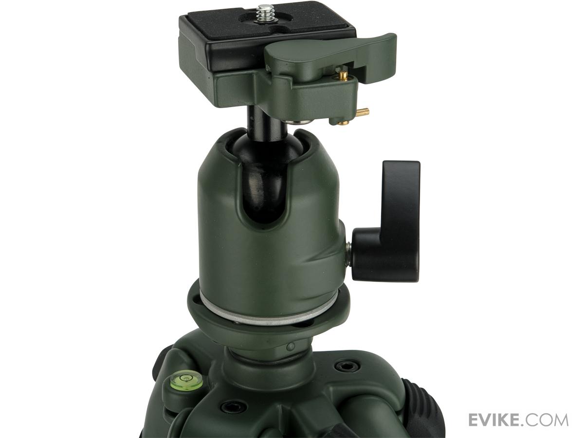 Northeast Airsoft "Recon" Adjustable Tripod (Color OD Green), Accessories & Parts, Bipods