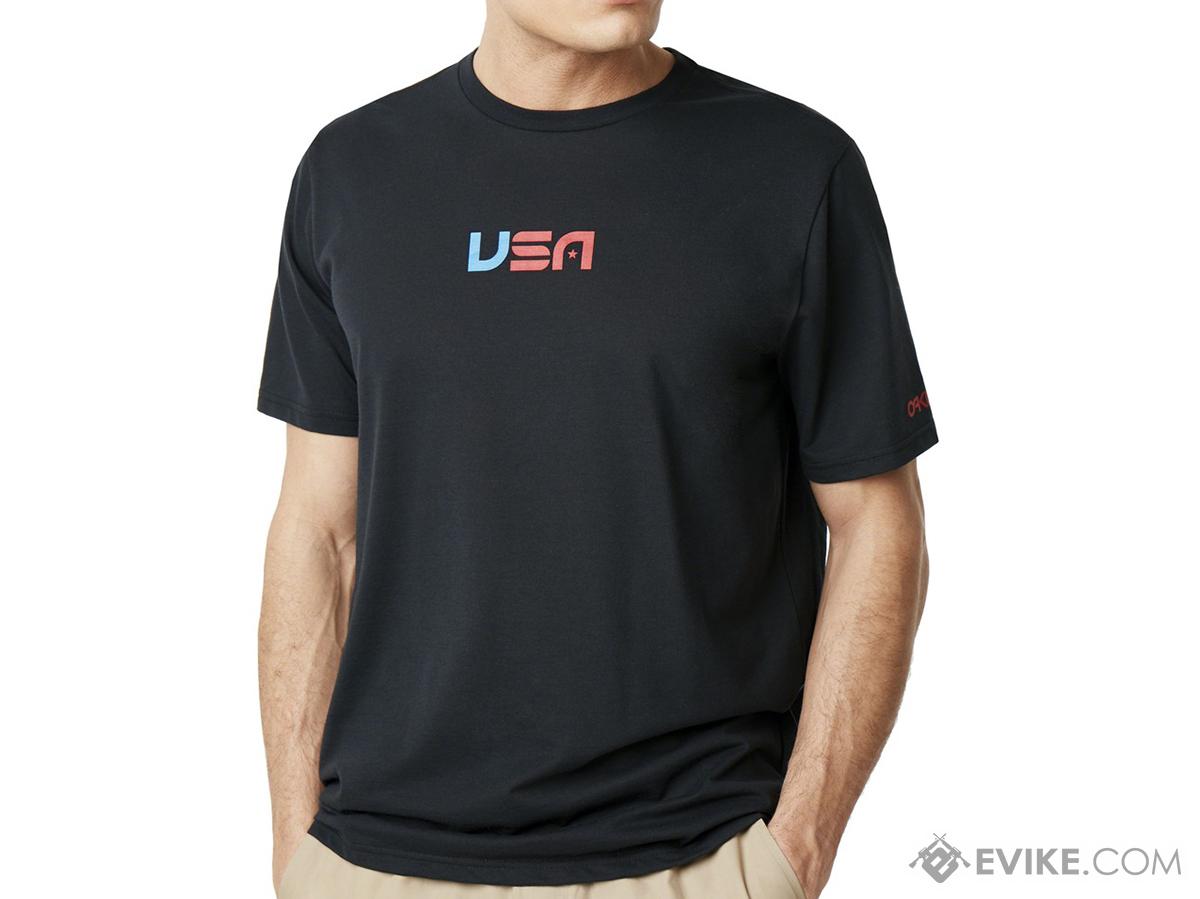 Oakley Hydrolix USA Tee (Size: Blackout / Small)