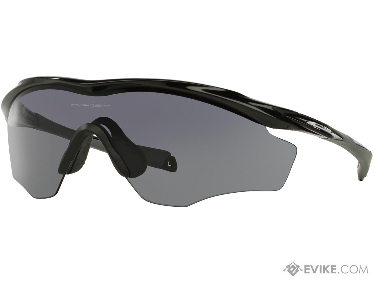 Oakley M2 Frame XL SUnglasses (Color: Polished Black / Grey), Tactical ...