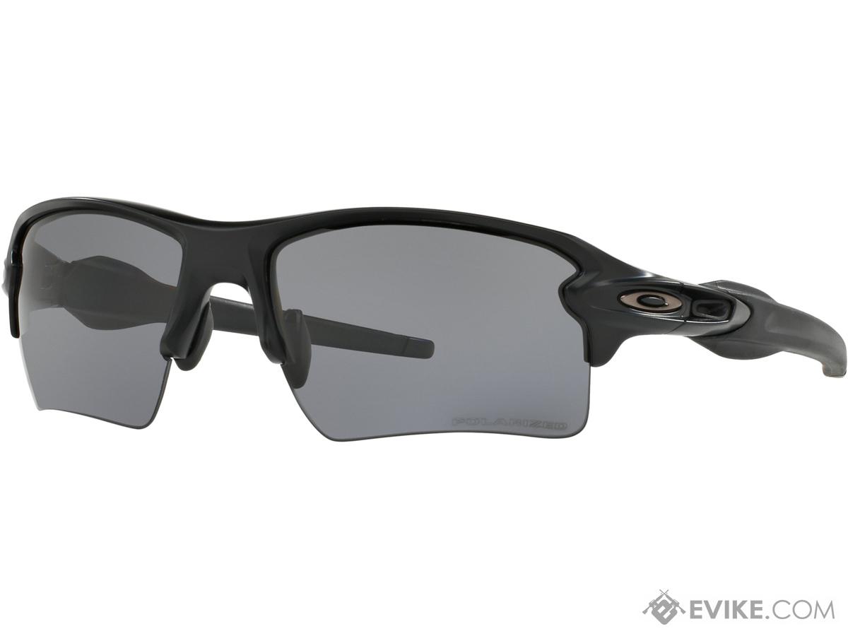 Oakley Flak 2.0 XL Glasses (Color: Matte Black / Prizm Grey Polarized)