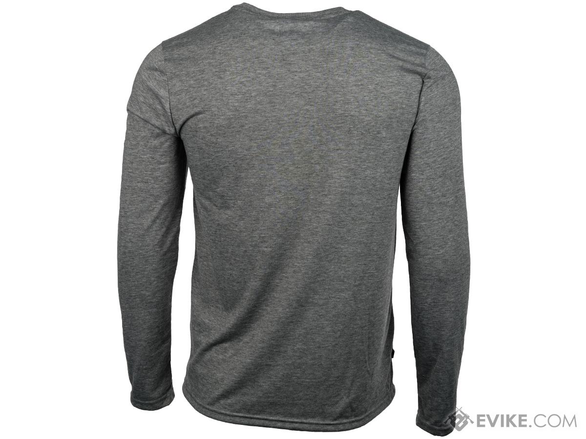 Oakley Link Long Sleeve T-Shirt (Size: Heather Grey / Medium), Tactical ...