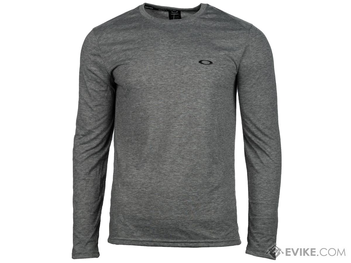 Oakley Link Long Sleeve T-Shirt (Size: Heather Grey / Large)