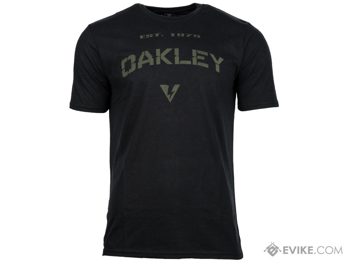 Oakley Indoc 2 Logo T-Shirt (Color: Blackout / X-Large)
