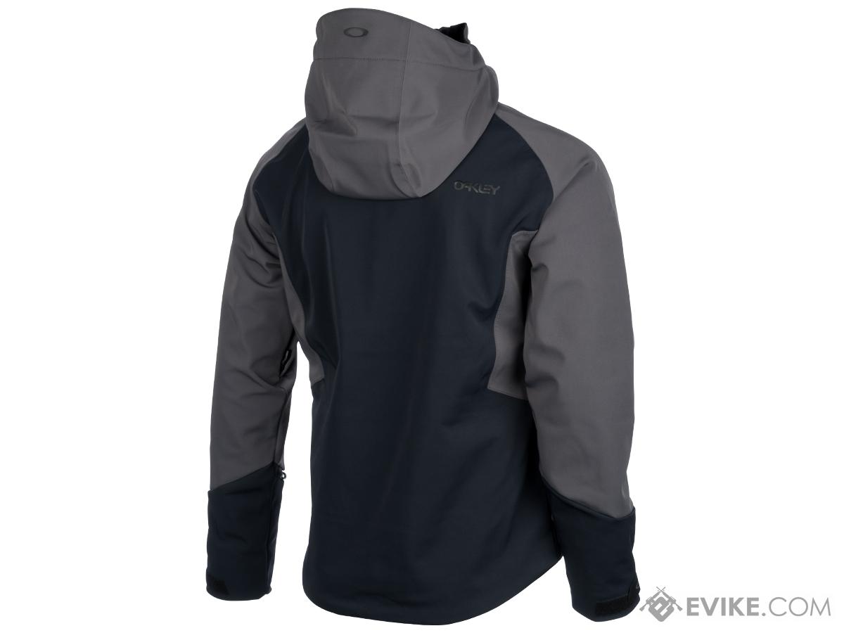 Oakley Soft Shell 10k Hooded Jacket (Color: Blackout / Small Oakley Soft Shell 10k Hooded Jacket (Color: Blackout / Small