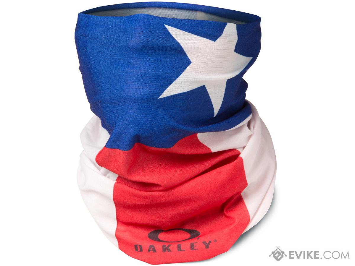 Oakley Face Defender Neck Gaiter (Color: Texas Flag)