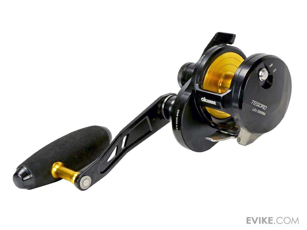 Okuma Tesoro Lever Drag Jigging Reel (Model: TLJ-2000NLA) | Evike.com