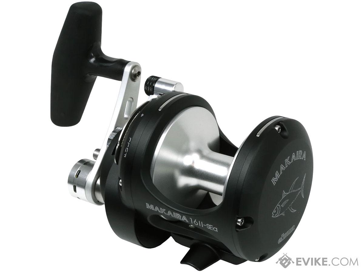 Okuma Reel Makaira Machined Aluminum SE 2-Speed Lever Drag Reel (Model:  MK-16IISEa / Special Edition Black), MORE, Fishing, Reels -   Airsoft Superstore