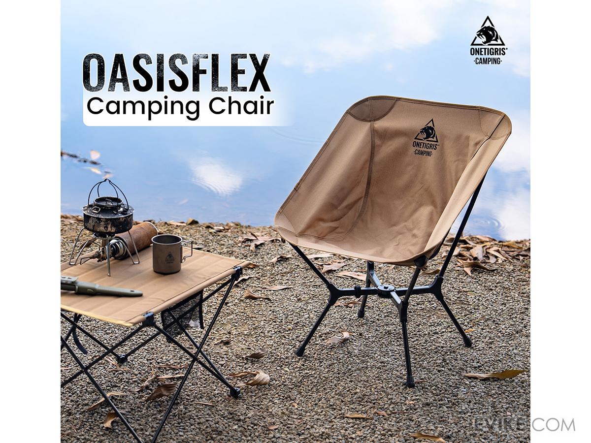 OneTigris OasisFlex Camping Chair (Color: Coyote Brown) | Evike.com