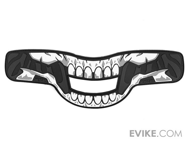 OneTigris FACE OFF Airsoft Mask Patch (Style: Skeletal Decor)