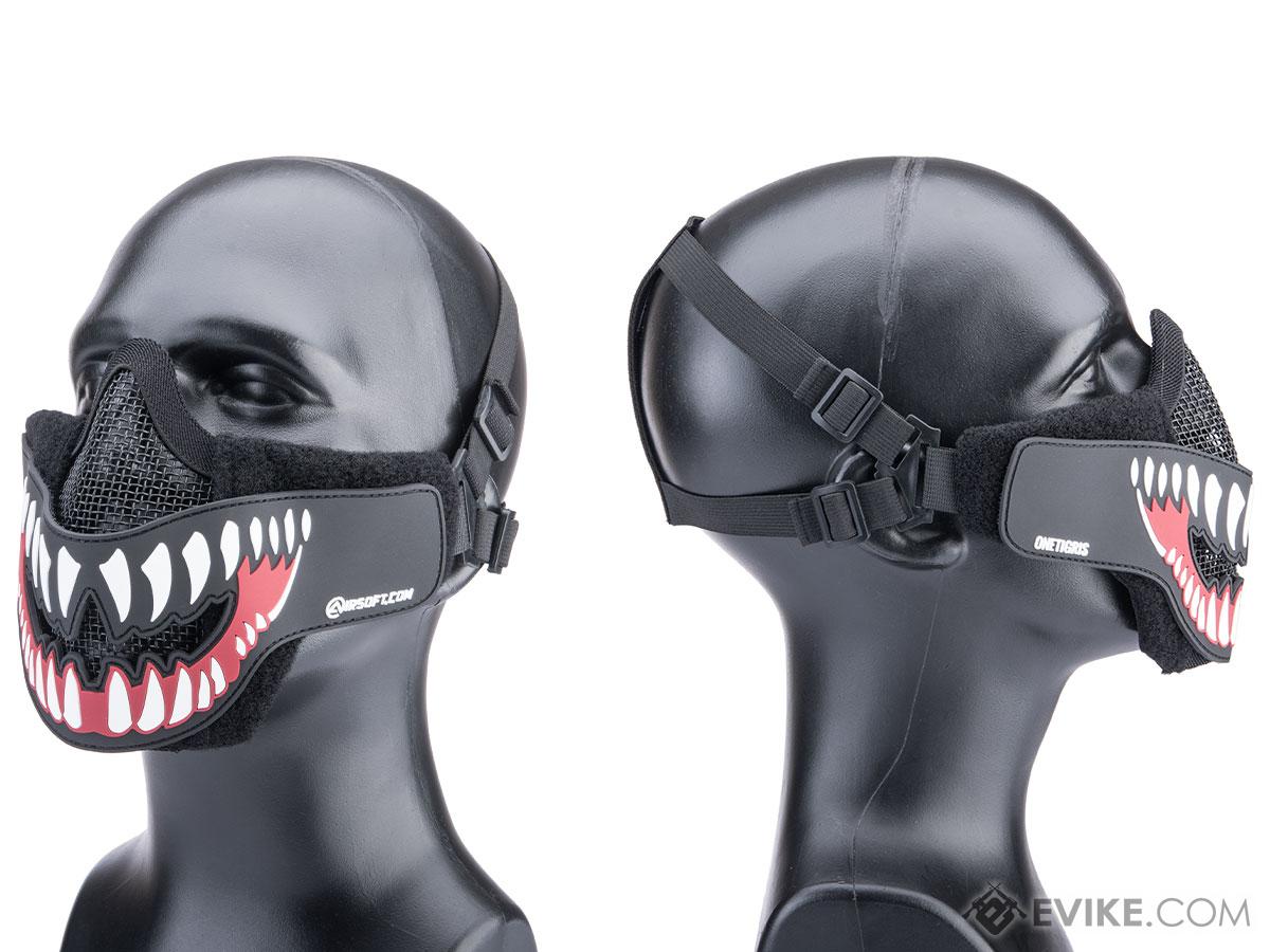 Airsoft.com x OneTigris FACE OFF Velcro Half Mask Set (Design: Version 1)