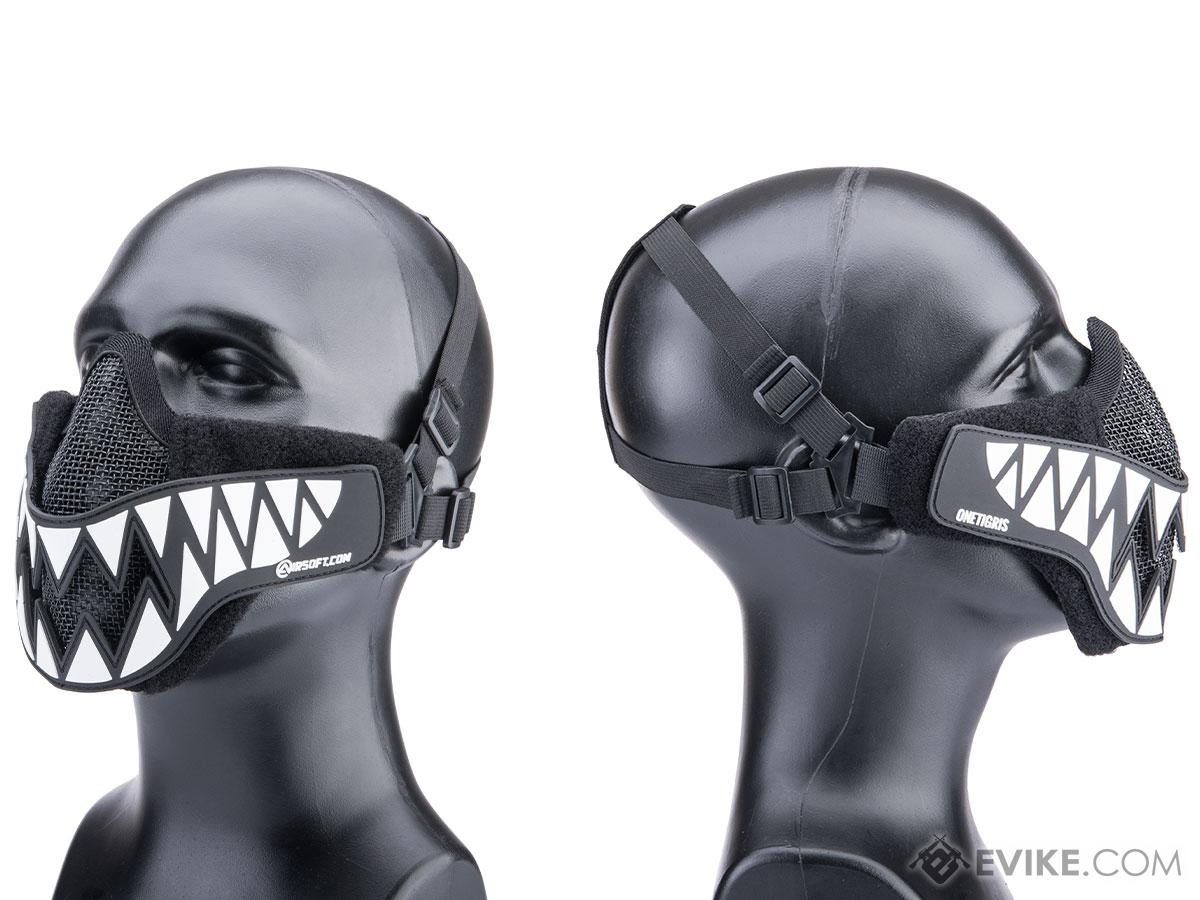 Airsoft.com x OneTigris FACE OFF Velcro Half Mask Set (Design: Version 3)
