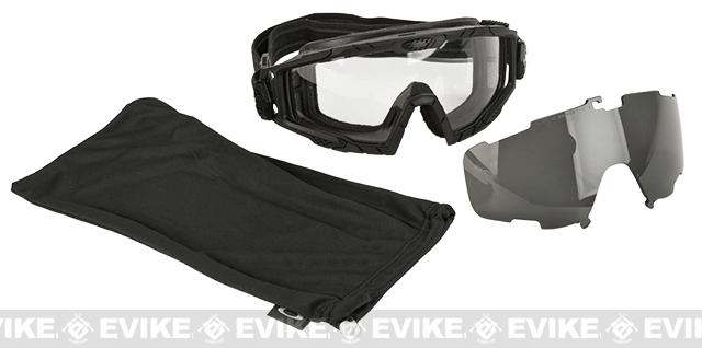 Oakley SI Ballistic Goggle 2.0 (Color: Black Array w/ Clear & Grey Lens)