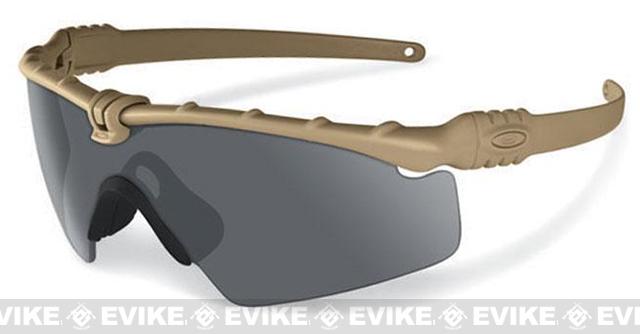 Oakley SI Ballistic M Frame 3.0 Strike Shooting Glasses (Color: Dark Bone / Smoke Grey)