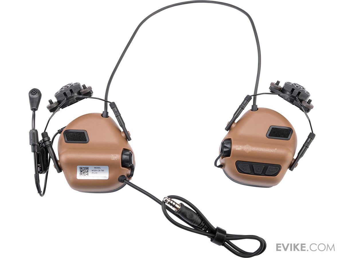 Earmor M32H PLUS Tactical Communication Headset w/ Team Wendy