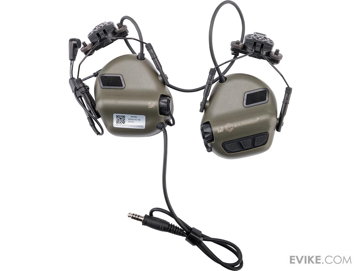 Earmor M32H PLUS Tactical Communication Headset w/ Team Wendy
