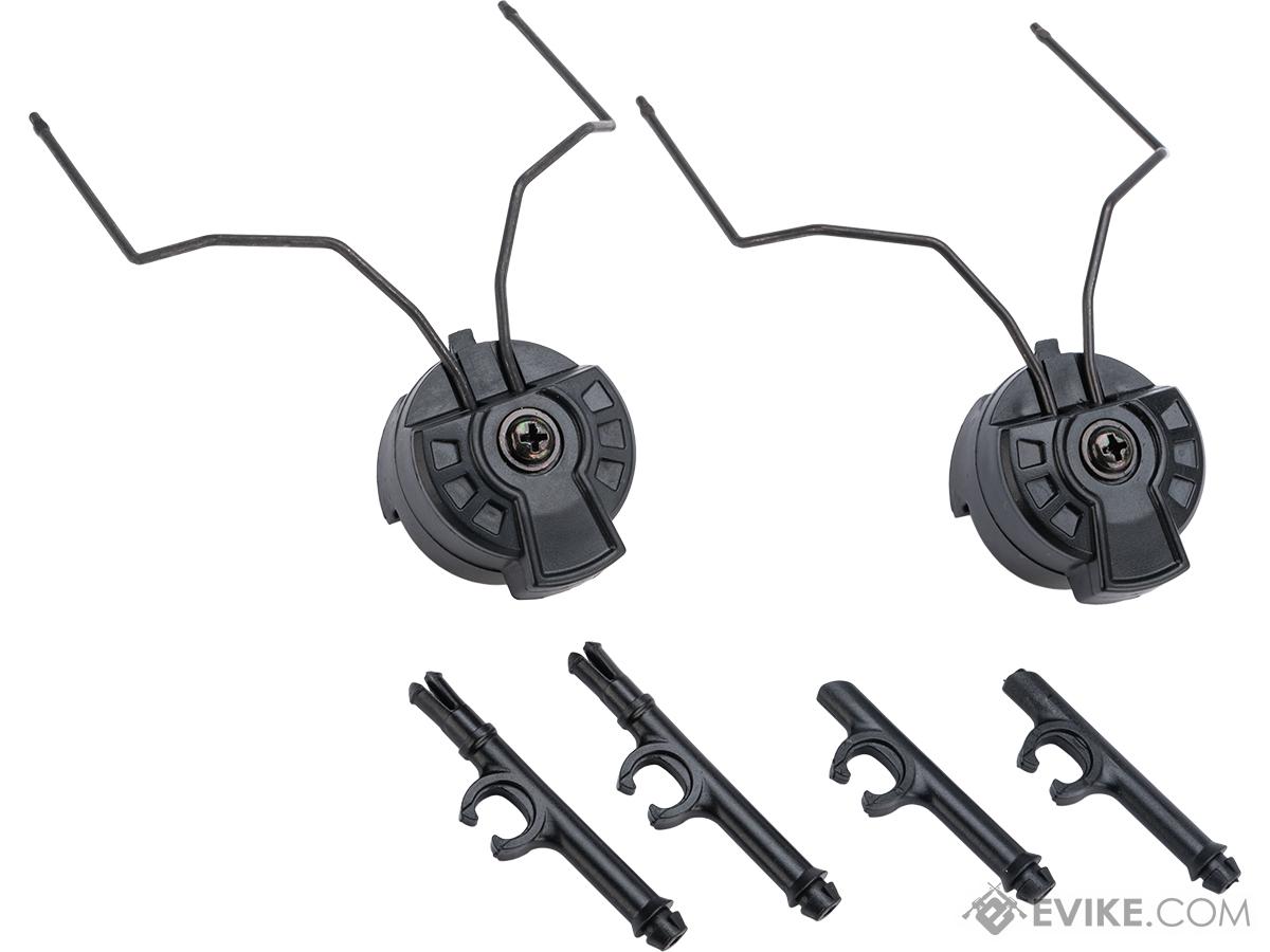 OPSMEN Helmet Rails Adapter Attachment Kit for 3M Peltor Headsets (Type: ARC)