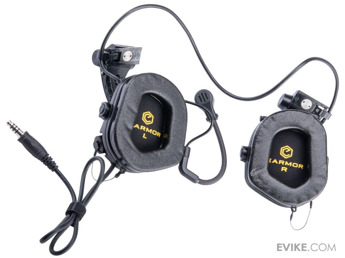 Earmor M32X Mark 3 Tactical Communications Headset for FAST Style