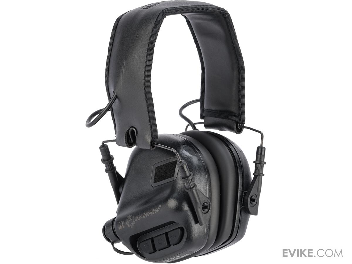 BLACK EARMOR OPSMEN Tactical Electronic Hearing Protector Headphone M31 MOD3 