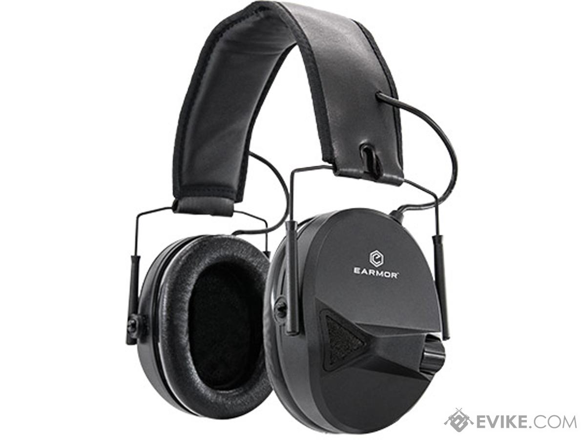 OPSMEN Earmor M30 Sound Amplifying Hearing Protector (Color: Black)