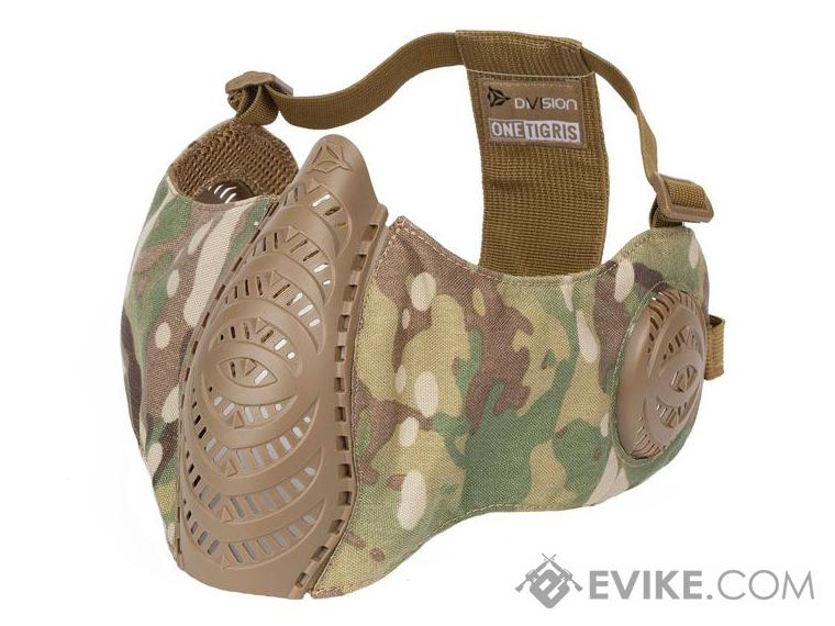 OneTigris T'Farge Foldable Comfort Face Mask (Color: Multicam / With Ear Protection)