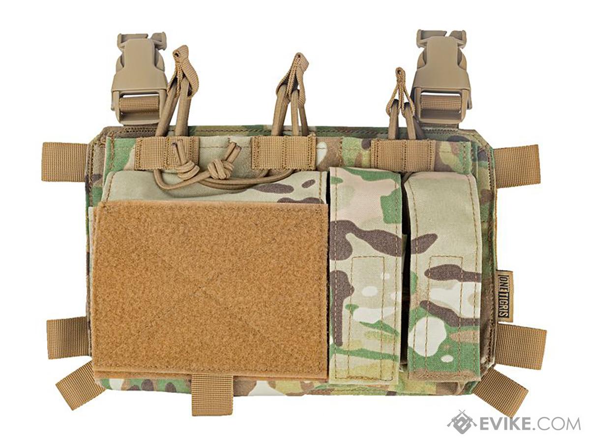 OneTigris Tactical Placard for Chest Rigs and Plate Carriers (Model: Model 01 / Multicam)