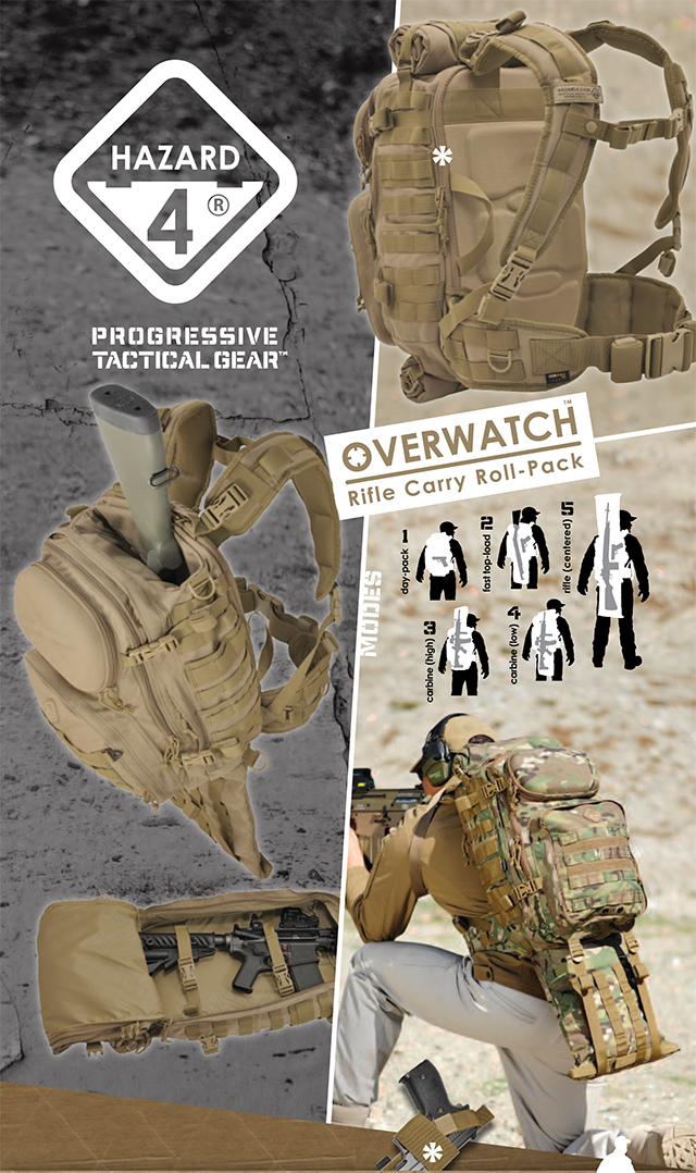 Amazon.com : HAZARD 4 RFL-OVWC-BLK Overwatch(R) Rifle Carry