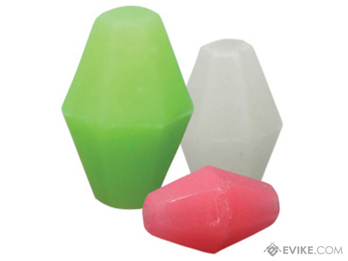 Owner Soft Glow Beads  (Color: Green / Size: 3 / 28 Per Pack)