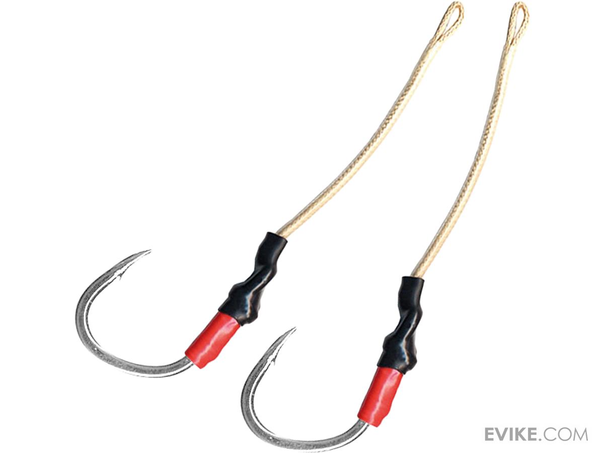 7//0 LARGE EYE STINGER HOOKS// 5 per pack