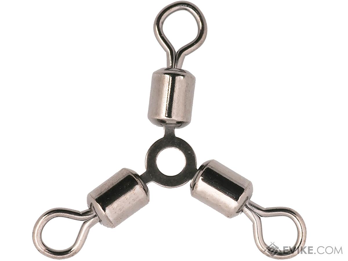 #6 Ball Chain Fishing Swivel Stainless Steel - 4 Ball Length - 10 Pieces