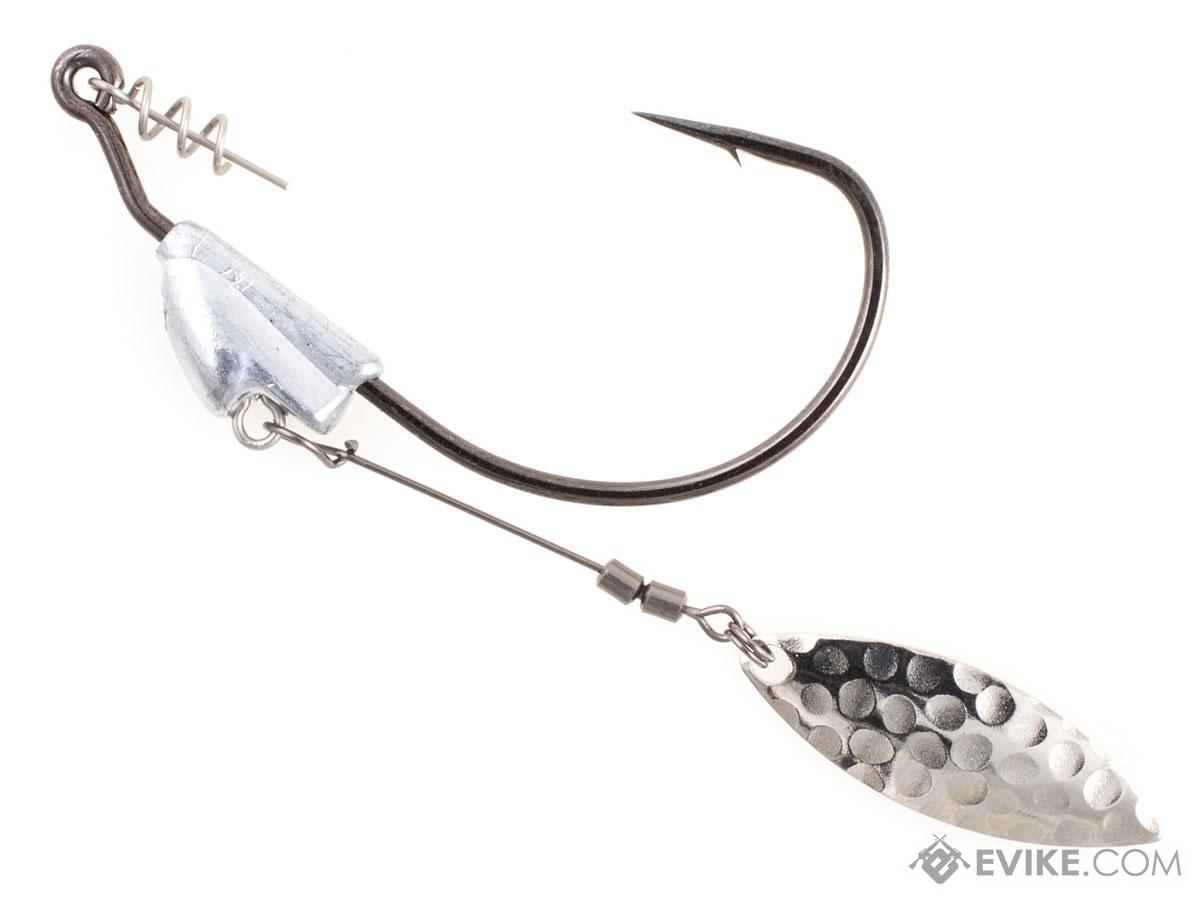 Owner Flashy Swimmer Hook with TwistLOCK Centering-Pin (Color: Silver / 1/0)