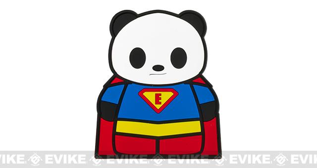 Epik Panda Hero PVC Rubber Hook and Loop Morale Patch