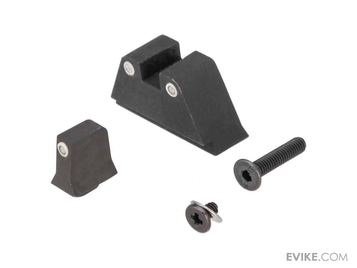 ProArms Steel Suppressor Sight Set w/ Tritium for Elite Force / UMAREX GLOCK ISSC M22, SAI BLU