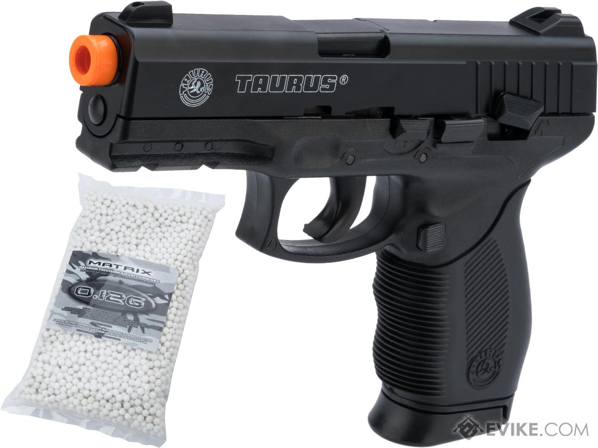 Softair Licensed Taurus 24/7 Airsoft Spring Pistol (Package: Pistol + 5000 BBs)
