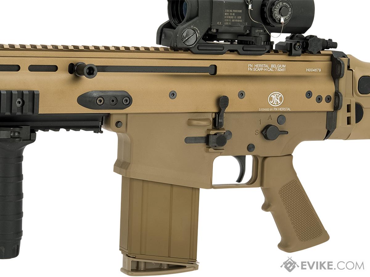 Cybergun FN Herstal SCARH CQB Licensed MK17 Gas Blowback Airsoft Rifle