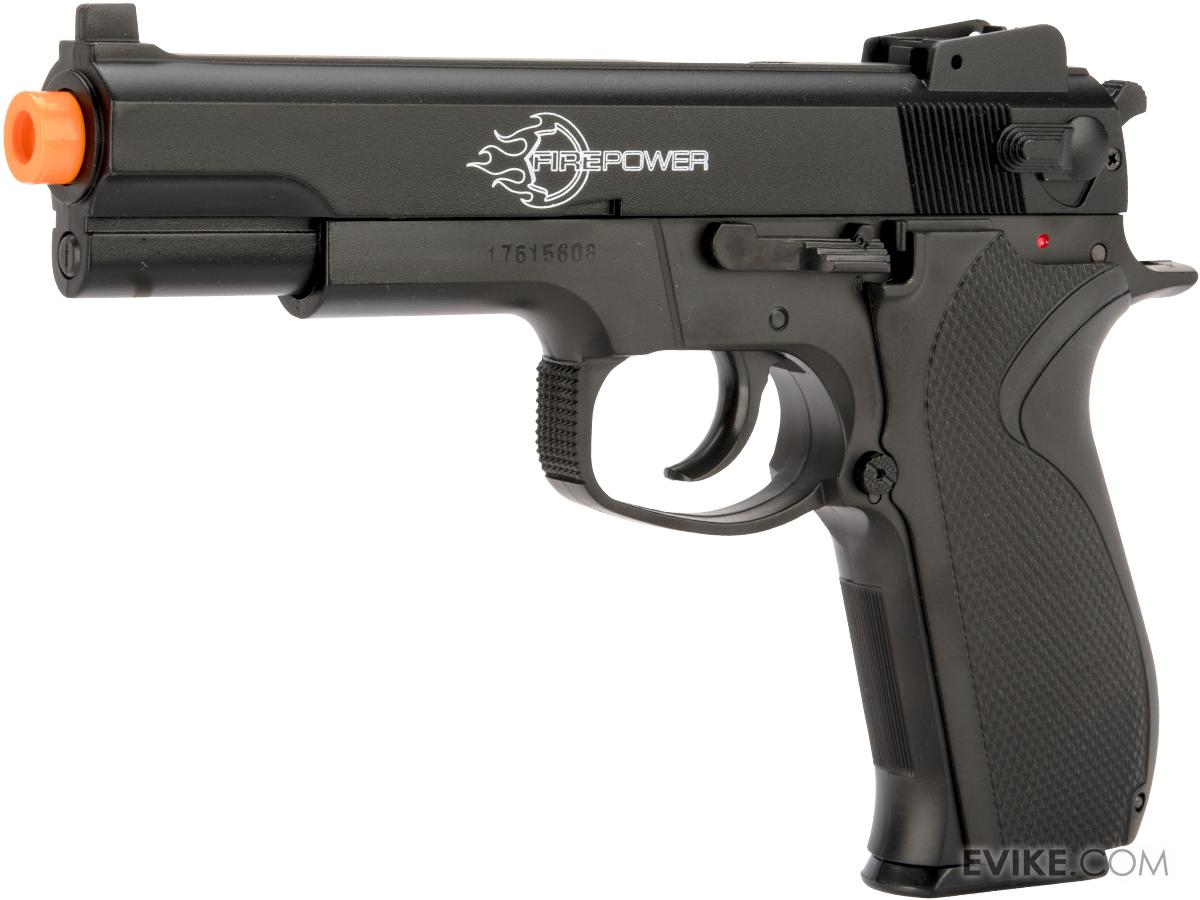 Firepower .45 Spring Powered Airsoft Pistol with Metal Slide by Softair