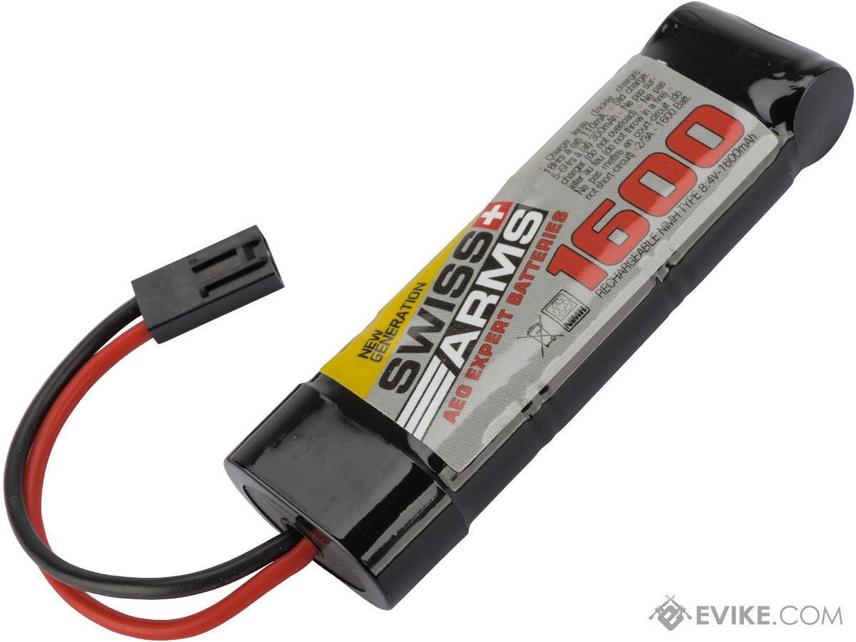 Swiss Arms 8.4v 1600mah NiMH Battery with Small Tamiya Connector