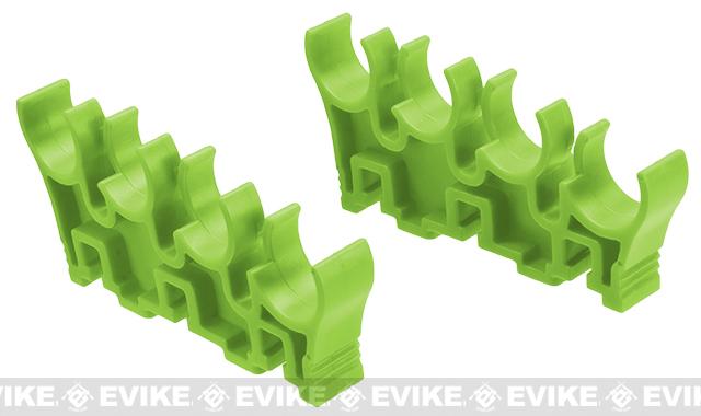Shotshell Clips for APS Shotshell Caddy System (Color: Green / 8 Round ...