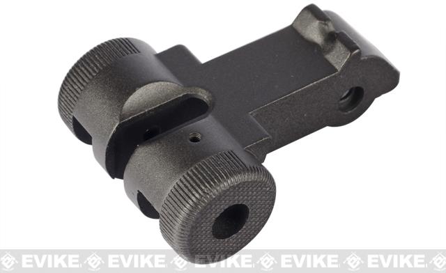 WE P08 P-08 Airsoft GBB Rifle Part #39 - Charging Lever / Rear Sight