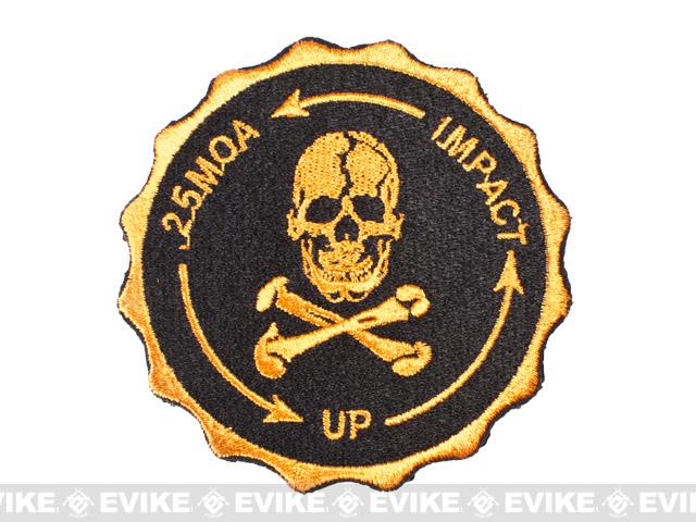 Hook Backed 0.25 MOA Sniper Patch - Gold