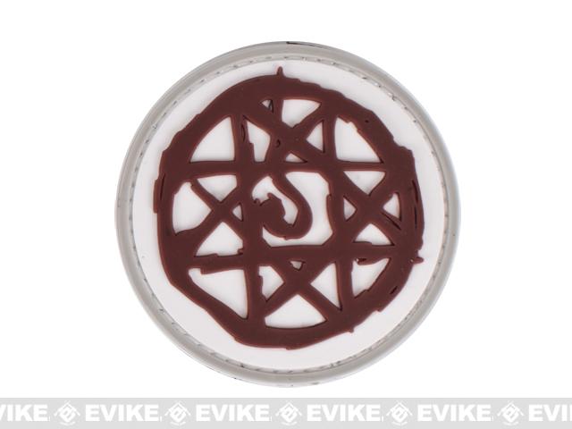 PVC Morale IFF Hook and Loop Patch - Blood Mark (2.5)
