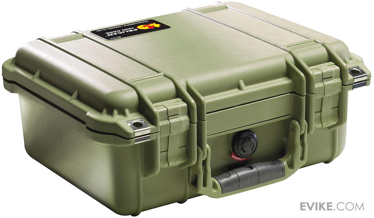 Pelican™ 1400 WL/WF MultiPurpose Case with foam Black, Tactical Gear
