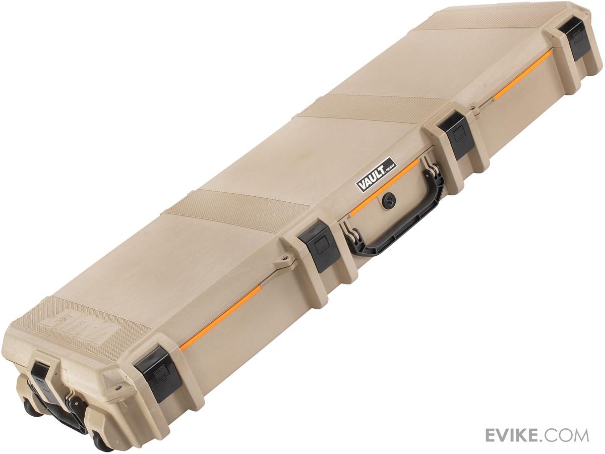 Pelican Vault Tactical Rifle Case w/ Wheels (Model V800 / Tan