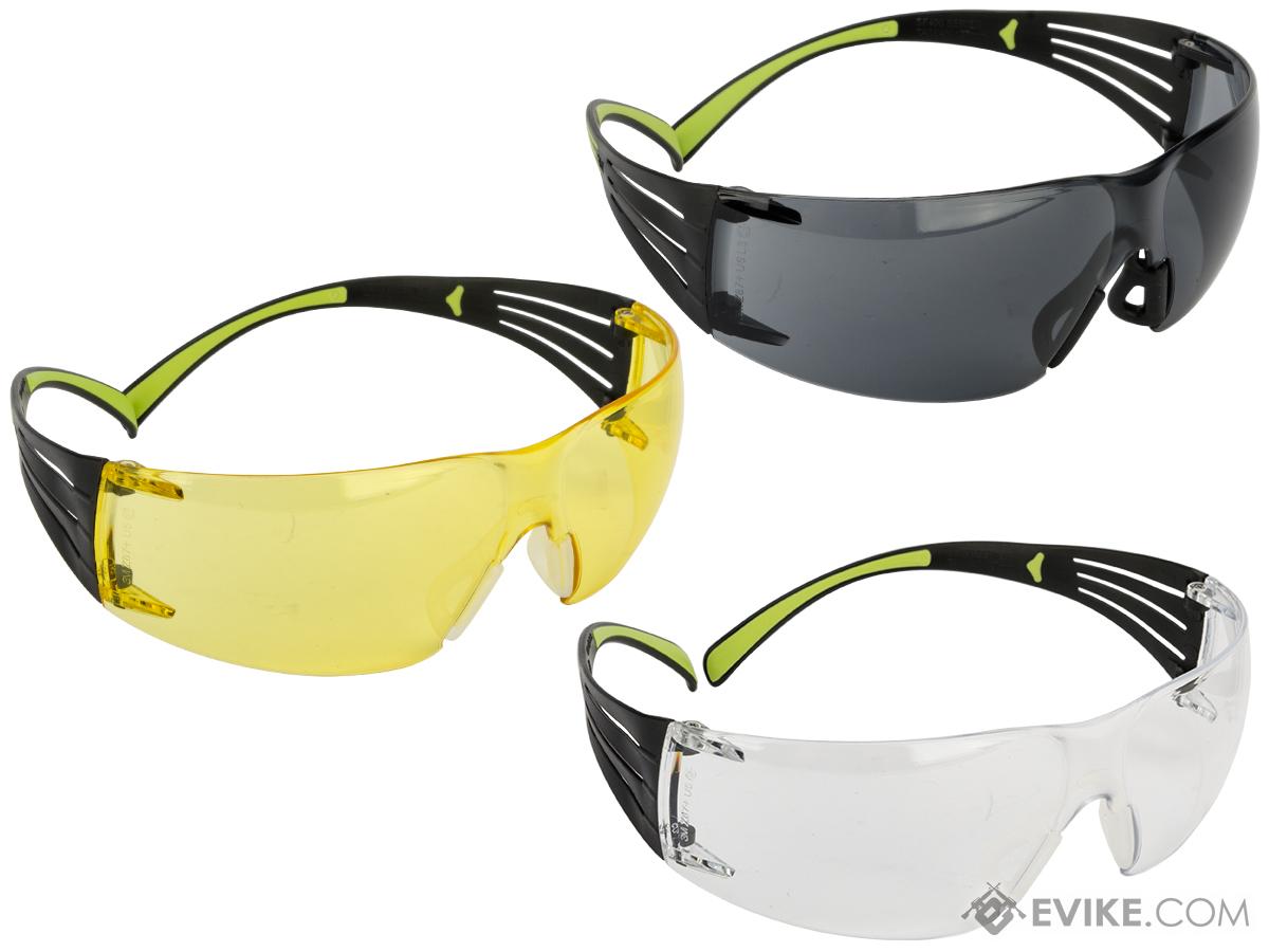 3M Peltor SecureFit 400 Anti-Fog Lightweight Safety Glasses (Lens: Clear, Grey, Amber)
