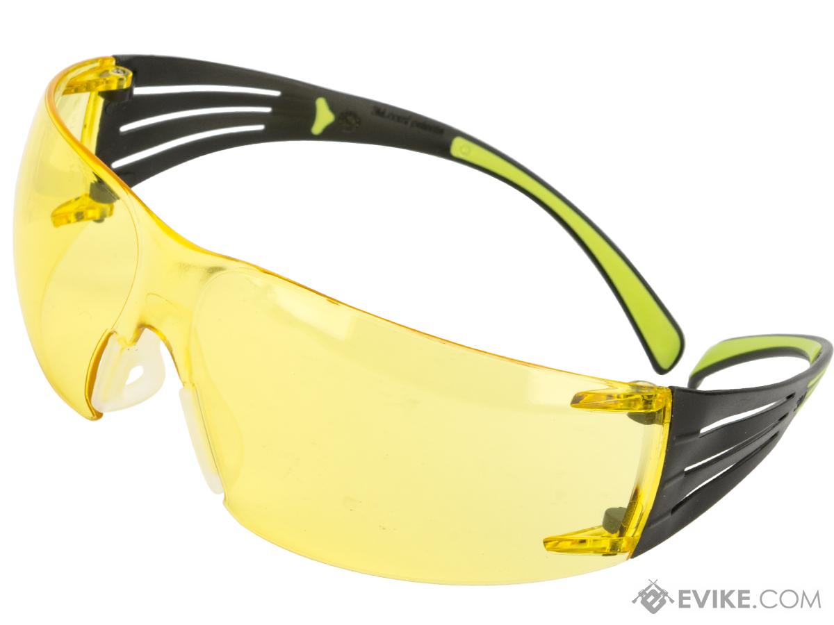 3M Peltor SecureFit 400 Anti-Fog Lightweight Safety Glasses (Lens: Amber)