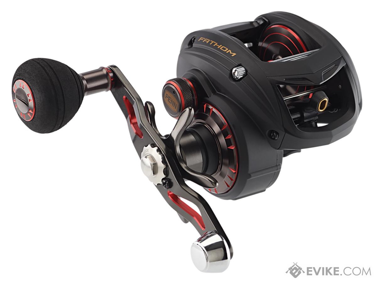 Penn Fathom Low Profile Baitcast Fishing Reel (Model: FTH400LPHS)