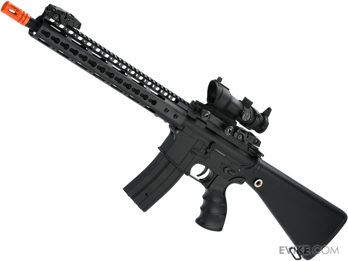Golden Eagle Polymer M4 DMR Airsoft AEG with 13" Keymod Handguard