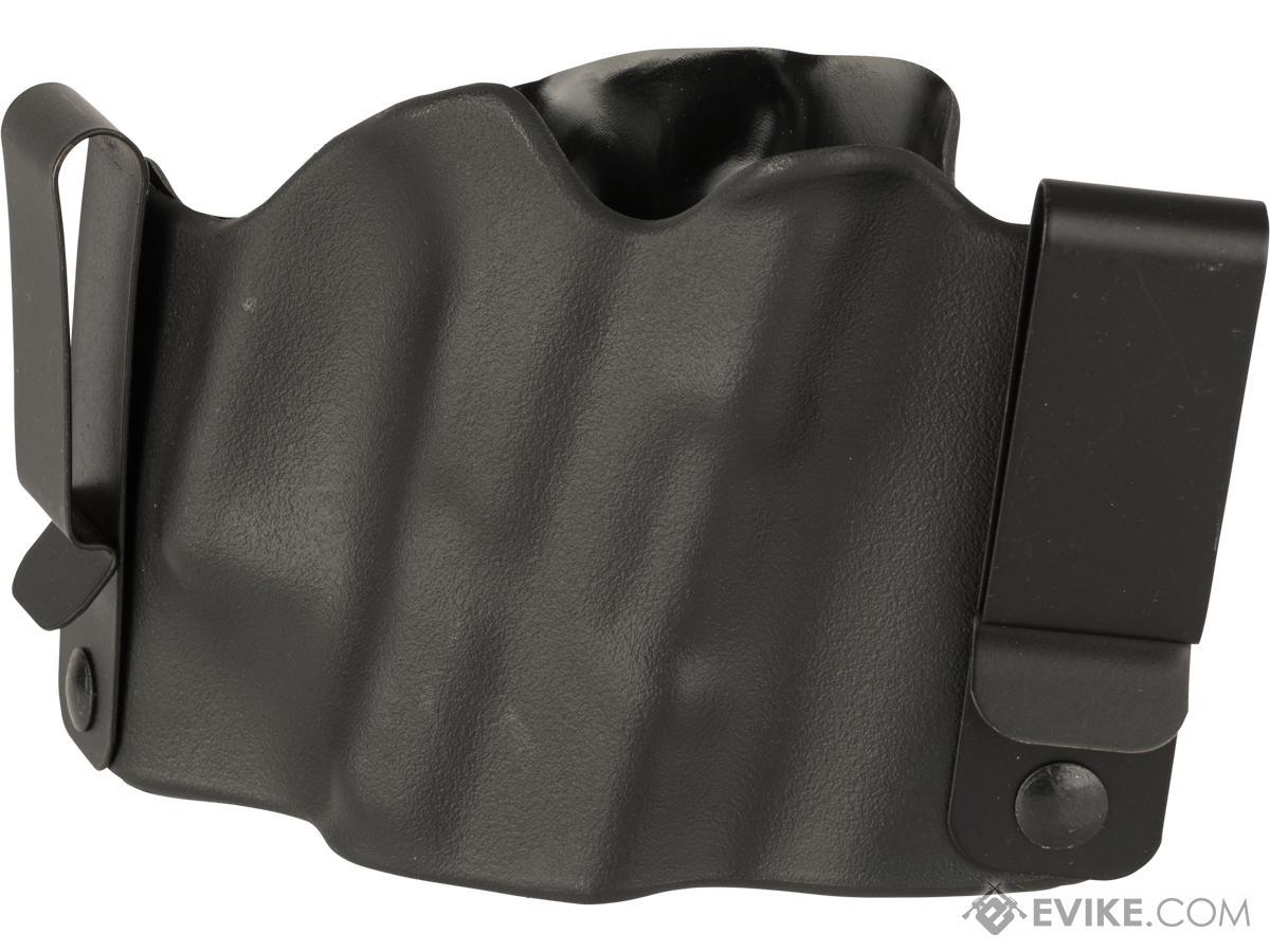 Stealth Operator Universal Multi-Fit Pistol Holster (Color: Black / Compact / Right Hand / IWB)