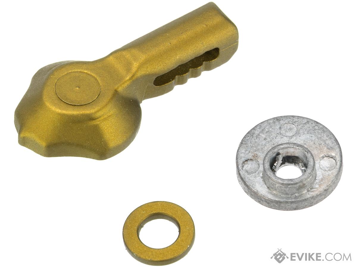 APS Phantom Safety Selector for Airsoft M4/M16 AEGs (Color: Gold /  Long Throw)