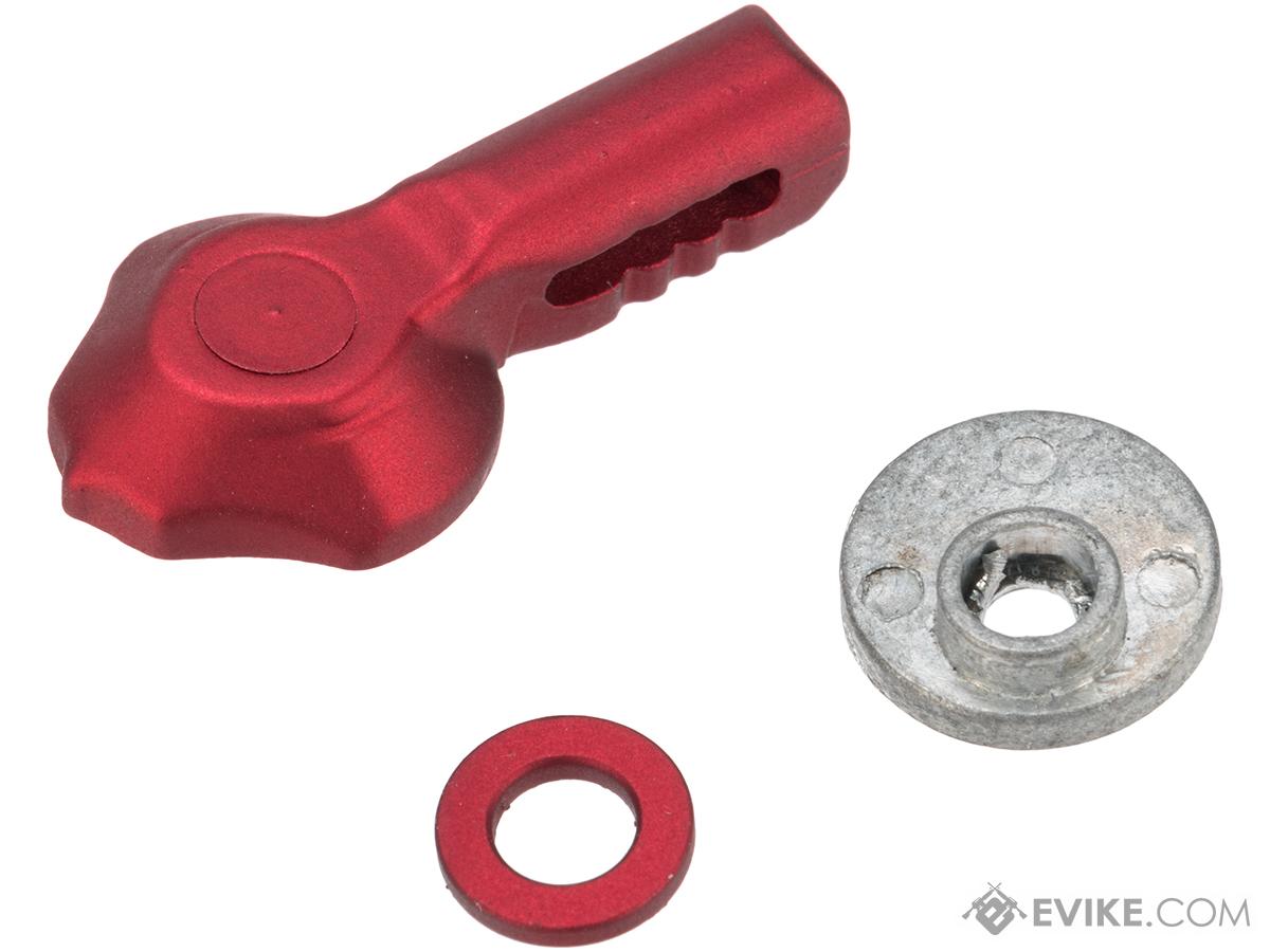 APS Phantom Safety Selector for Airsoft M4/M16 AEGs (Color: Red /  Long Throw)